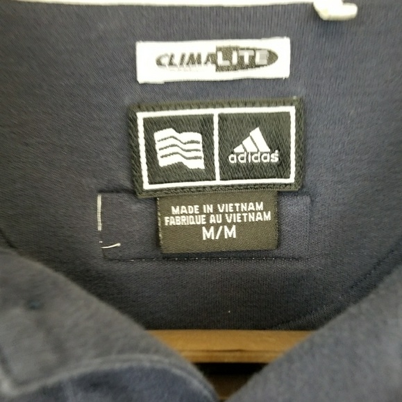 ⭐CHRISTMAS SALE⭐CLIMALITE ADIDAS POLO SHIRT SIZE MEDIUM - Picture 5 of 6